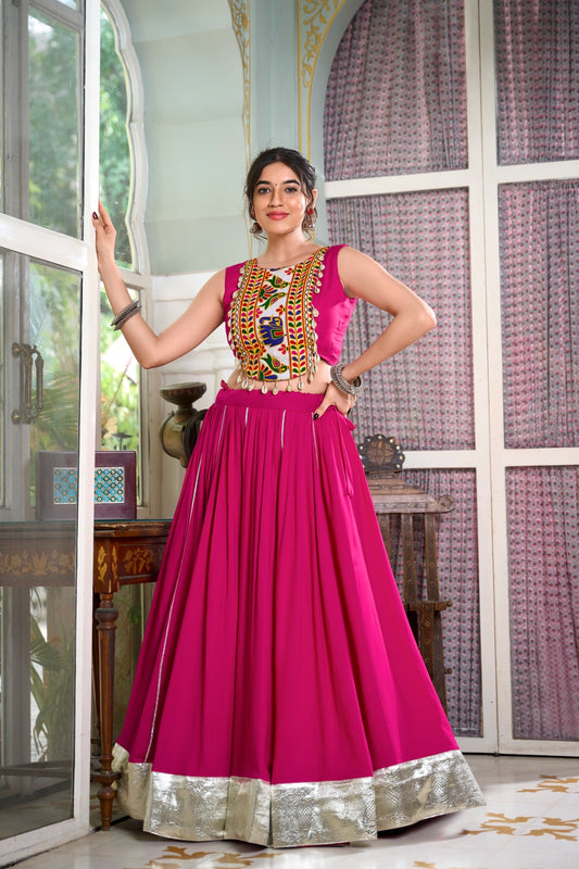Royal Fuchsia Elegance | Pink Heritage Lehenga Look | Grace in Magenta | Traditional Glamour in Bloom